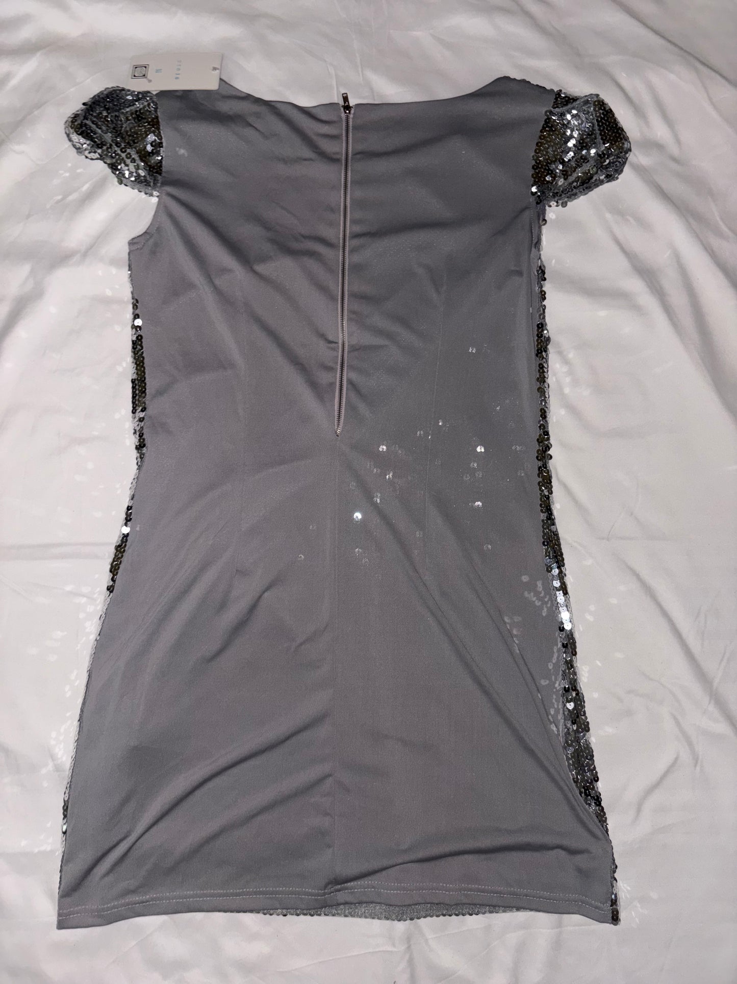 Rochie de ocazie argintie