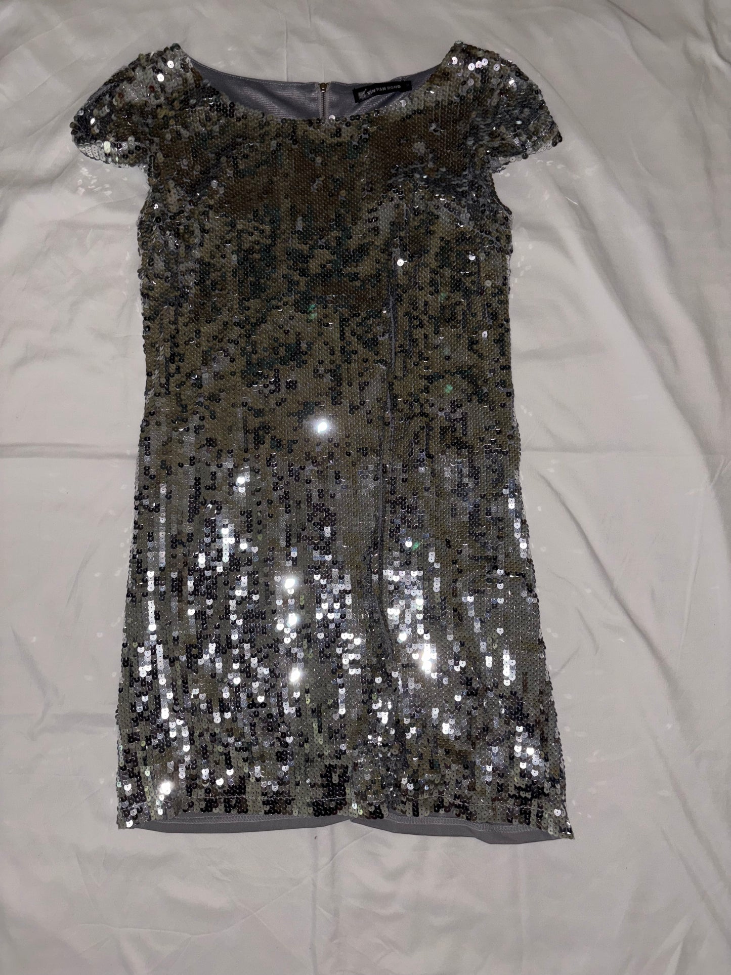 Rochie de ocazie argintie